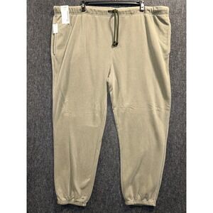 No Boundaries Jogger Pants Mens 3XL Green Midnight Fleece Relaxed Fit Pockets